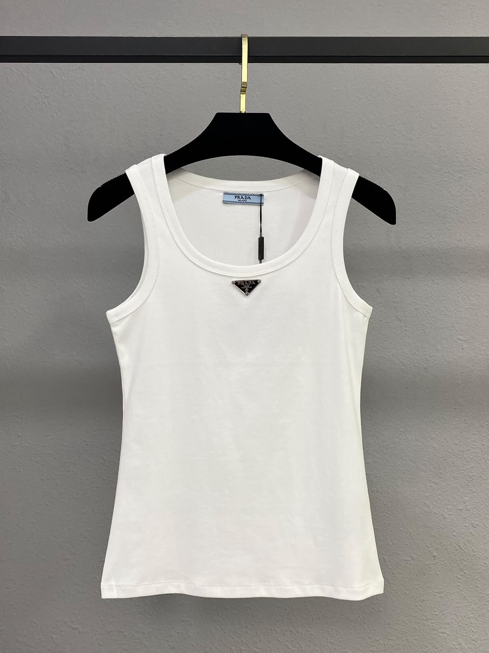 [New Customer Exclusive]PD Triangle Logo Knit Tank Top