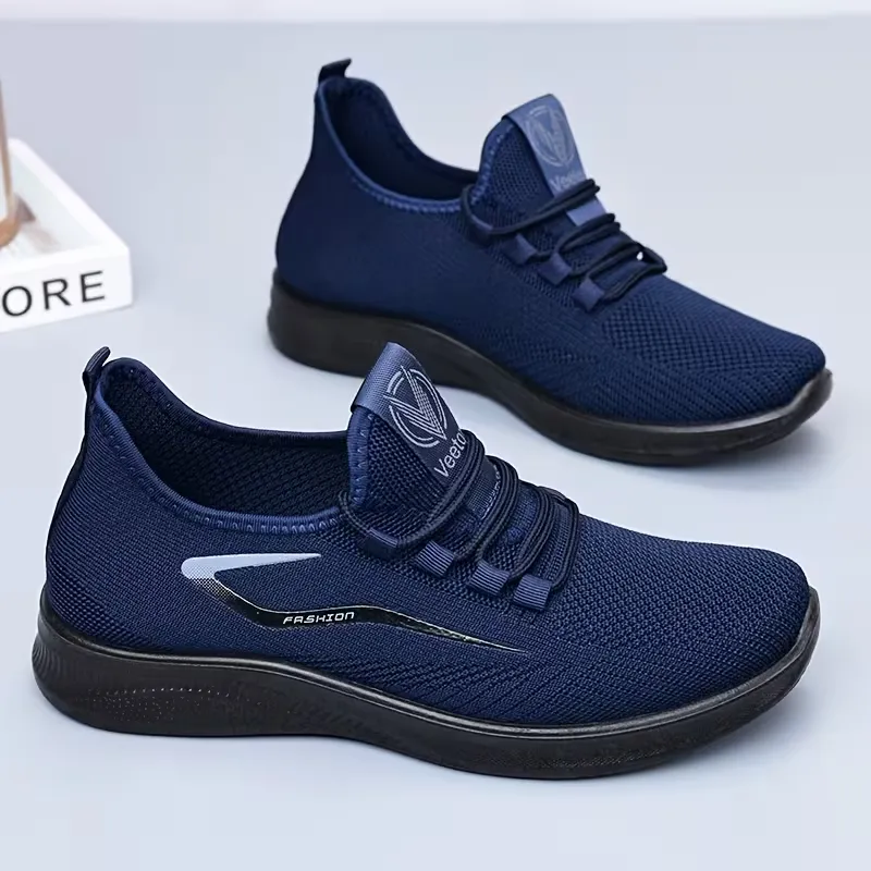 Men's Breathable Lightweight Knit Running Shoes