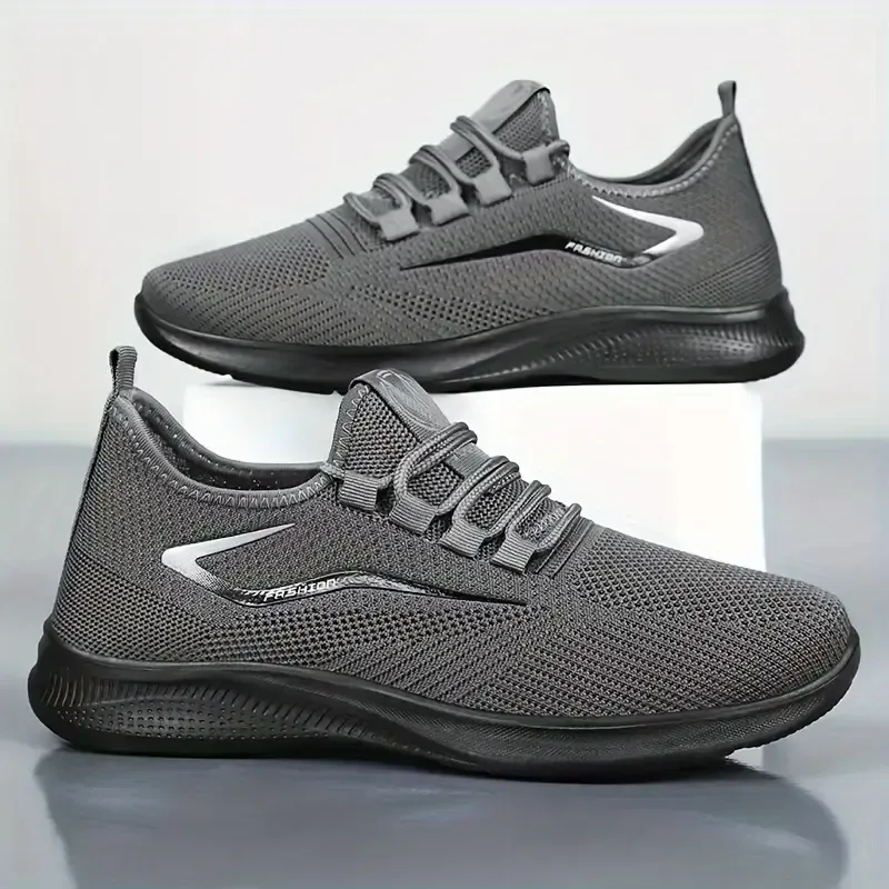 Men's Breathable Lightweight Knit Running Shoes