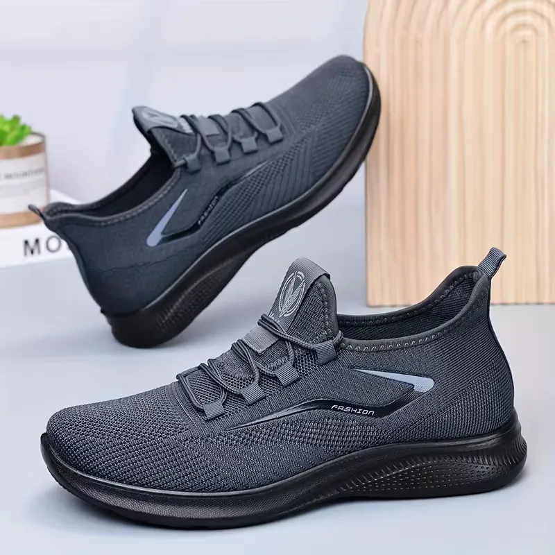 Men's Breathable Lightweight Knit Running Shoes