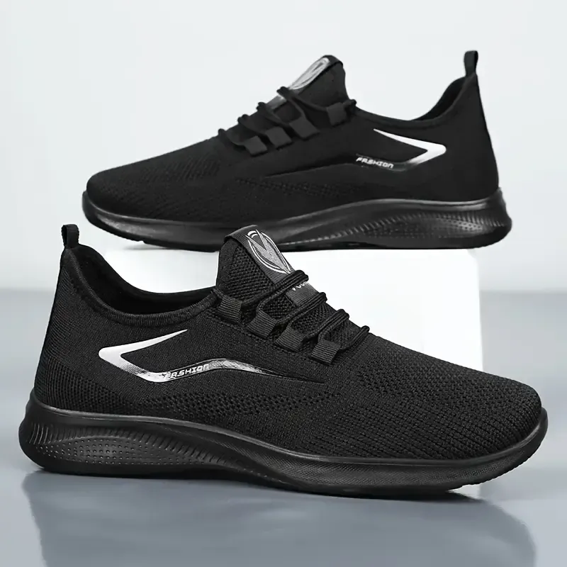 Men's Breathable Lightweight Knit Running Shoes
