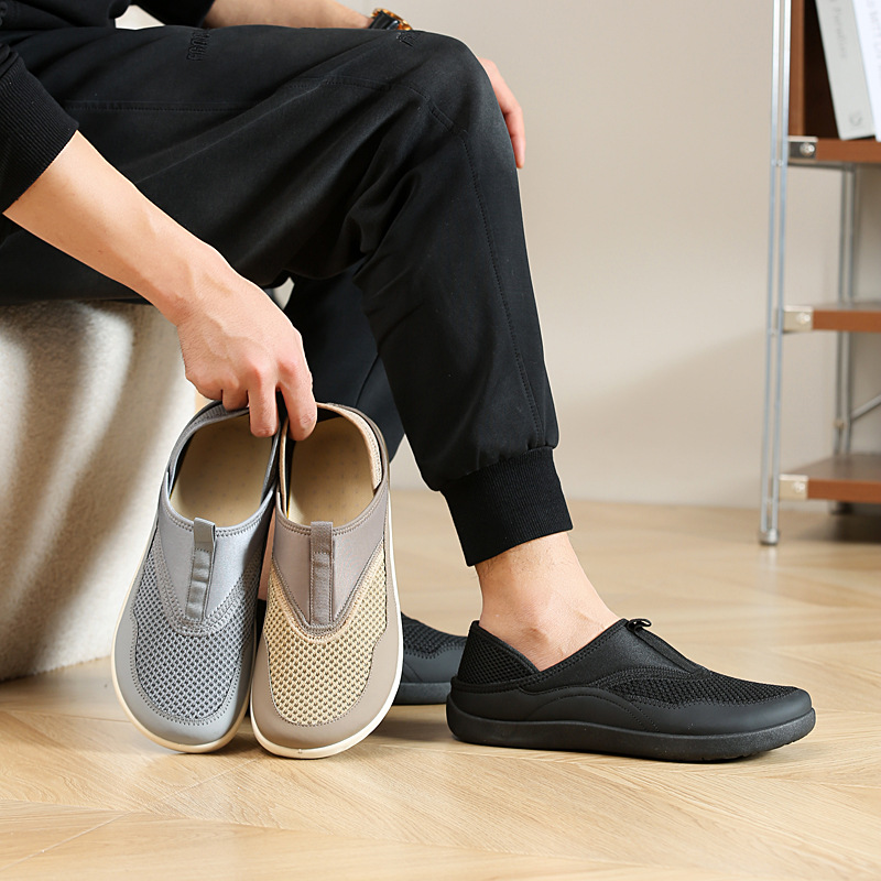 Breathable Mesh Slip-On Casual Sneakers for Men