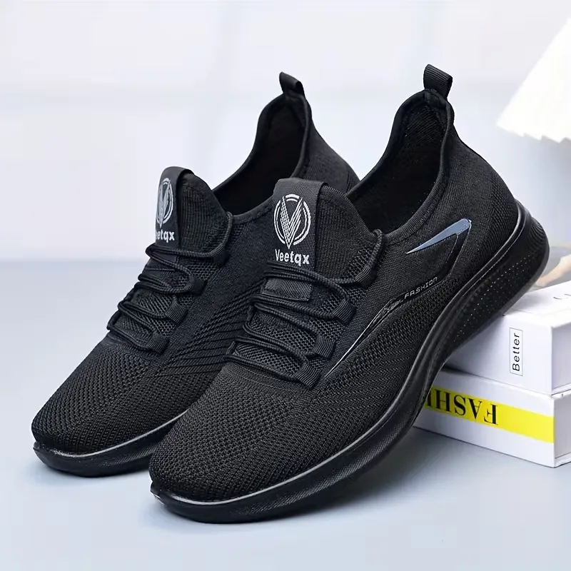 Men's Breathable Lightweight Knit Running Shoes