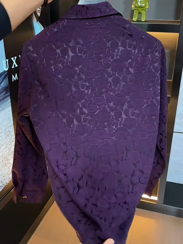 Violet Bloom Shirt