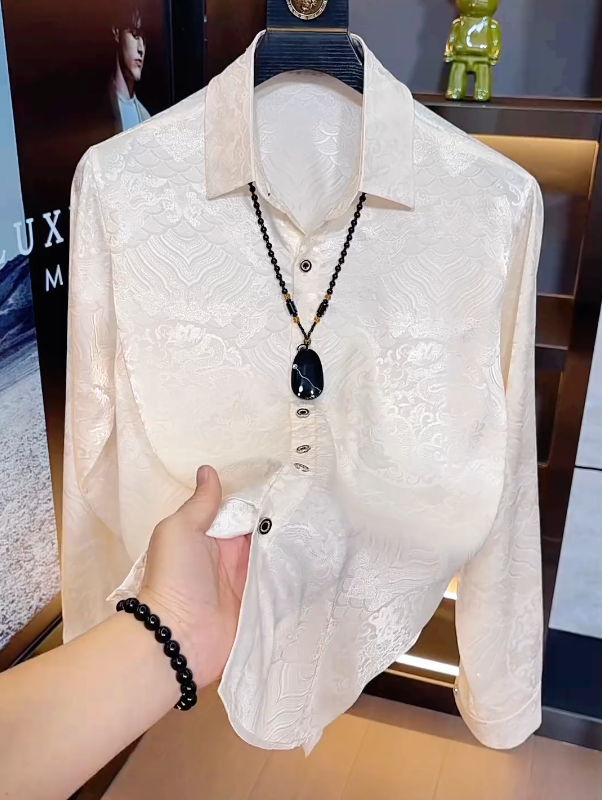 Ivory Wave Shirt