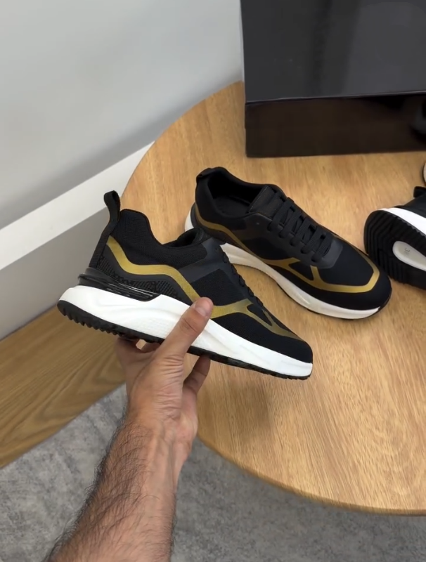 UrbanStride Gold-Accent Sneakers