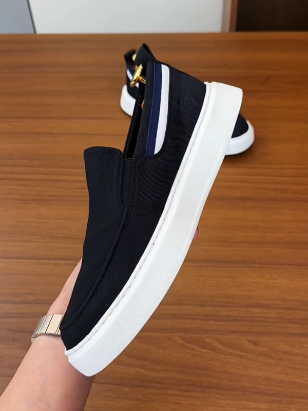 UrbanFlex Stripe-Trim Slip-Ons