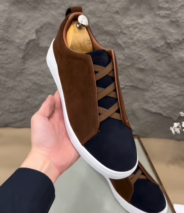 Velvet Slip On Sneaker with Elastic Cross Straps and White Rubber Sole for Luxury Casual Style