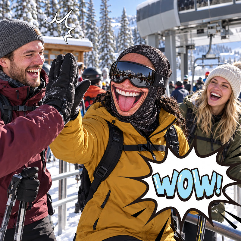 Funny Ski Mask for Snow Adventures