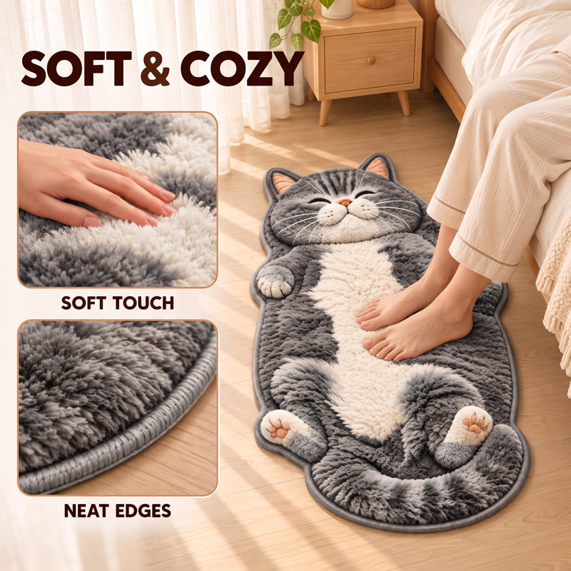 🐱 Cat-Shaped Floor Mat