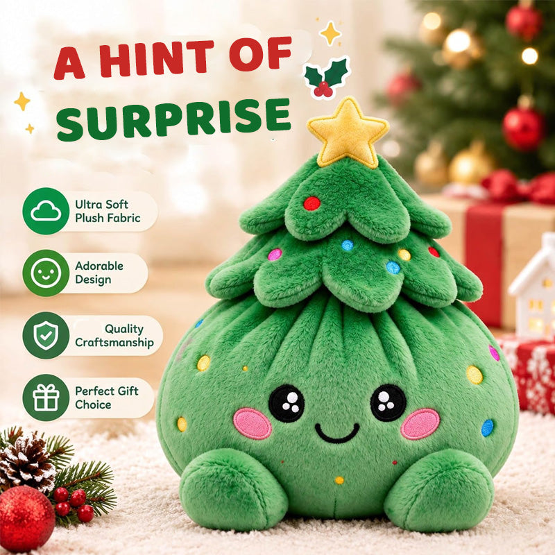 Douceur de la peluche ravioli de Noël