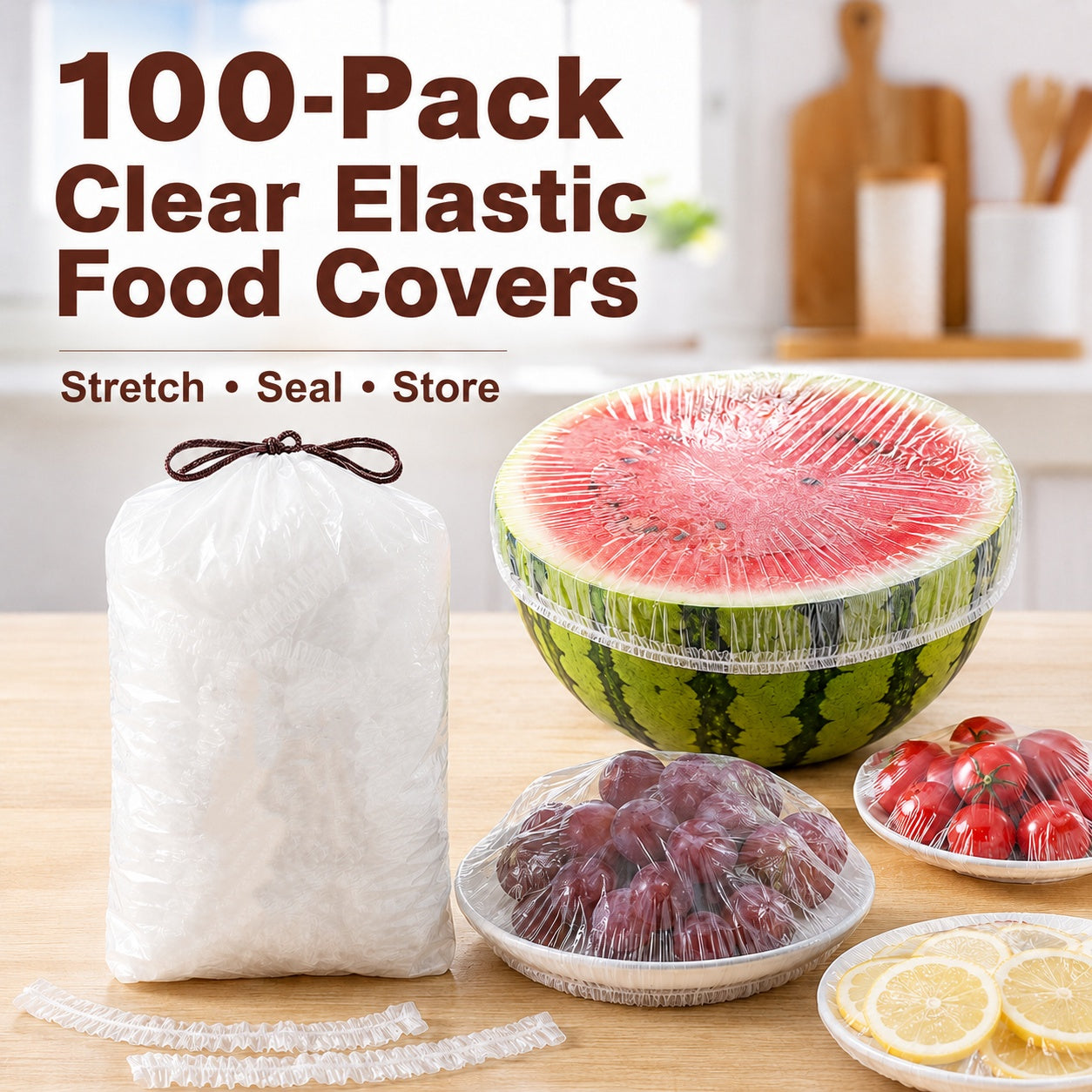 🔥Elastic Stretch Food Covers | Quick Bowl & Leftover Covers