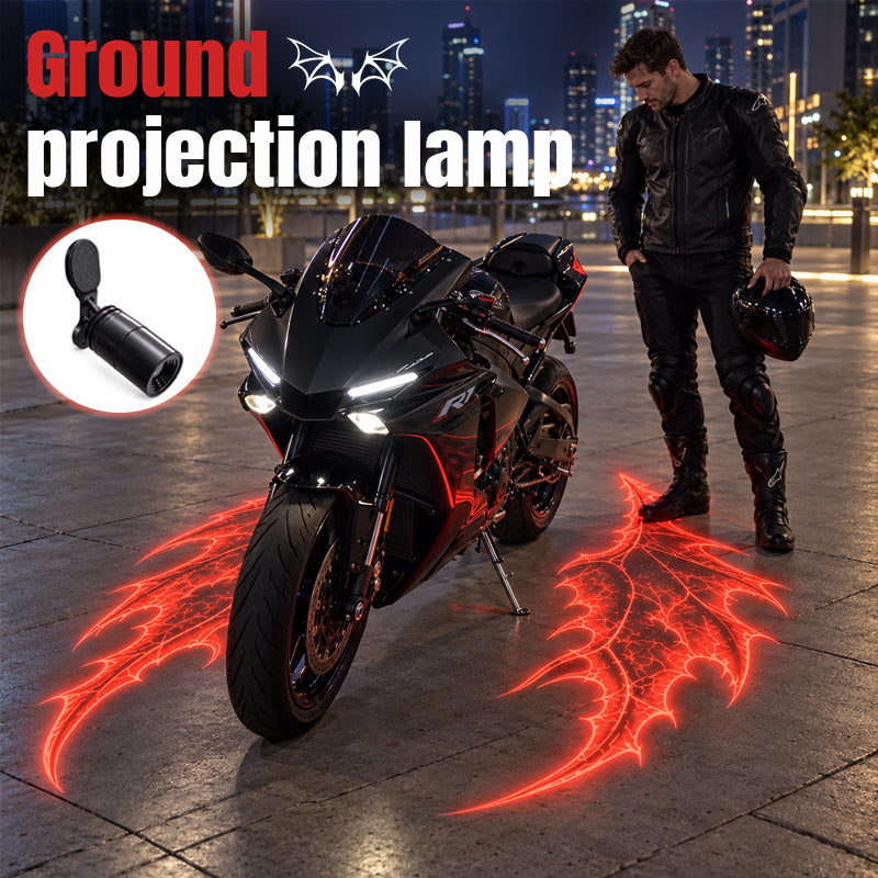 Luci di Proiezione Ali del Diavolo per Moto