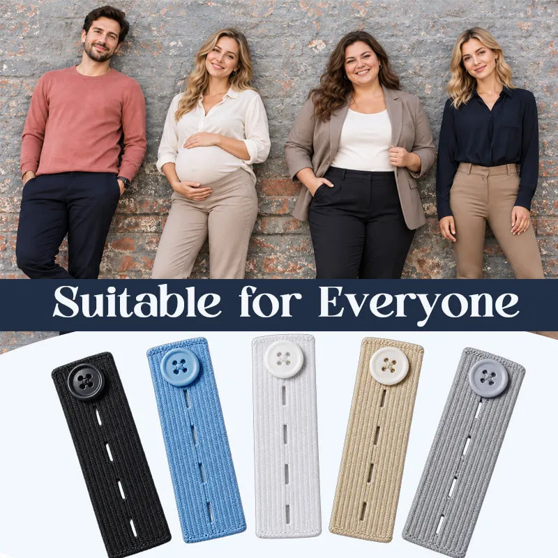 👖 Elastic Waistband Extender Buttons – Adjustable Comfort, 6-Piece Set