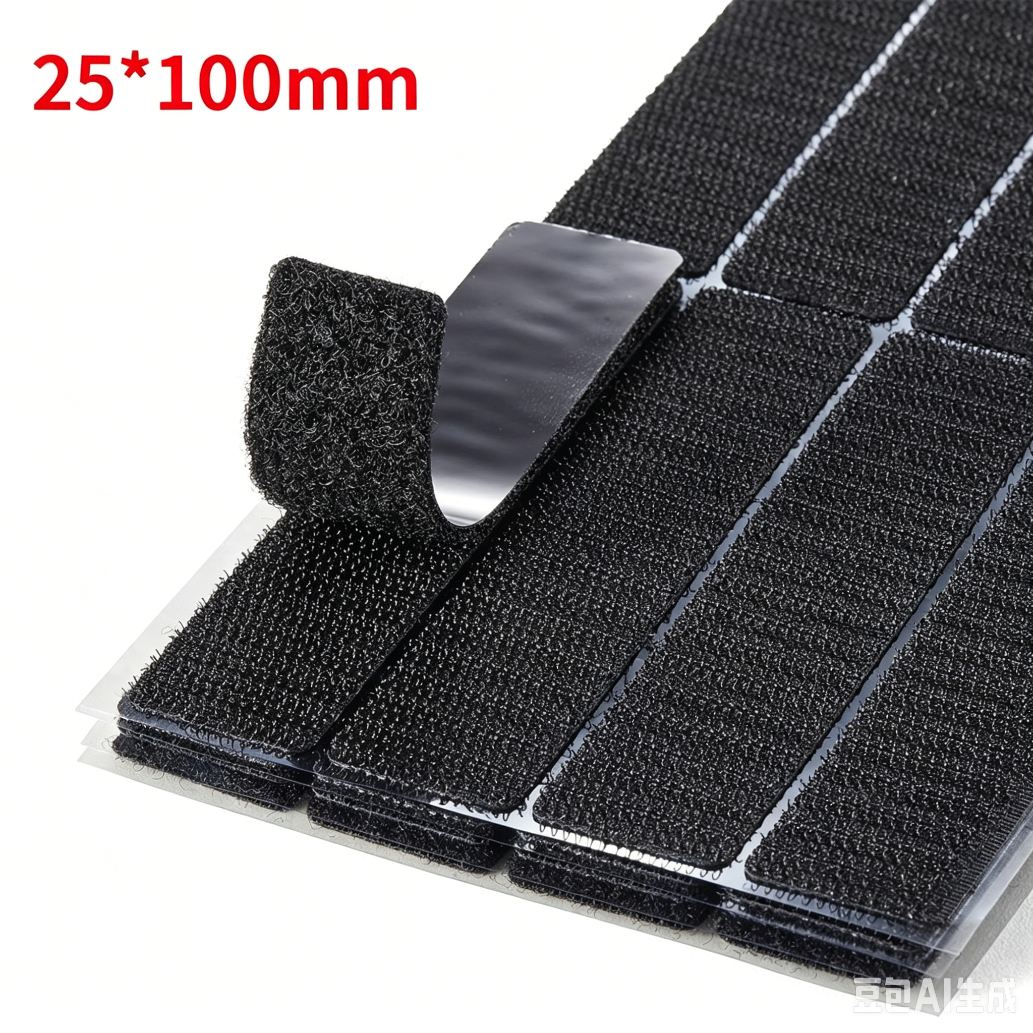 Heavy-Duty Self-Adhesive Hook and Loop Strips – Reusable Fastening Pads for Home, Office, DIY & Cable Organisation