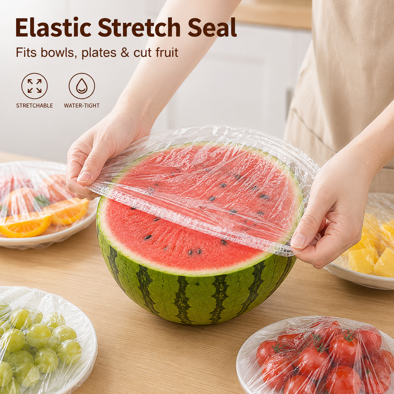 Flexible Stretch Food Cover