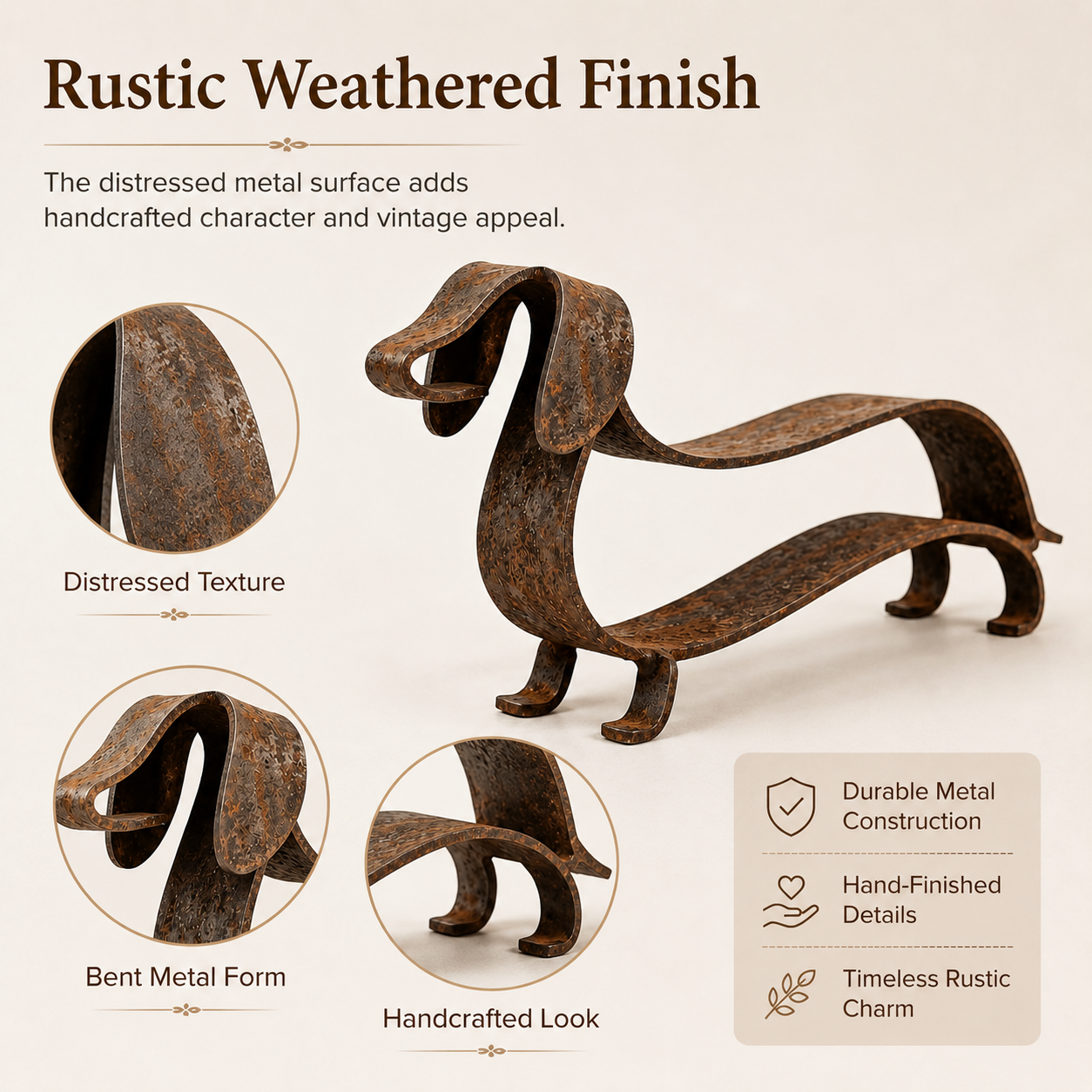 Dachshund Porch and Garden Decoration