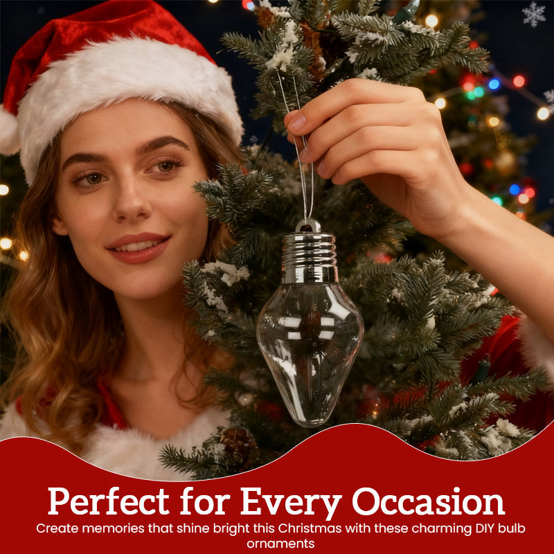 Light Bulb Gift Jar – Creative Christmas DIY Gift & Home Decor