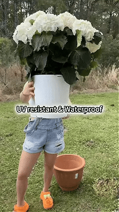Outdoor artificial hydrangeas for decorative porch use