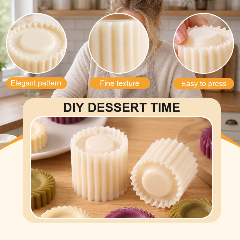 Uniform Homemade Pastry Shapes for Serving
