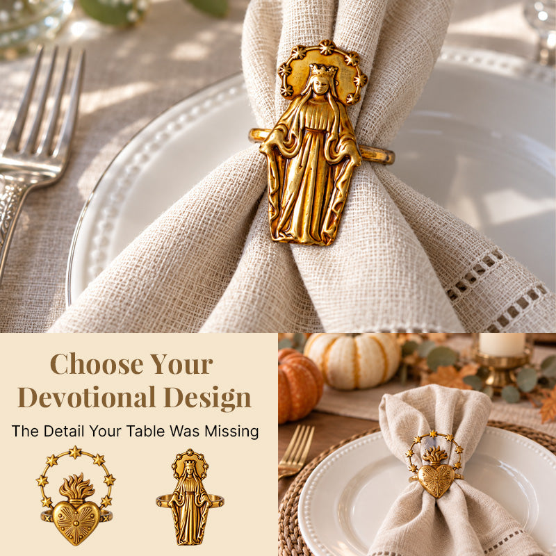 Religious Napkin Rings – Faith-Inspired Table Decor