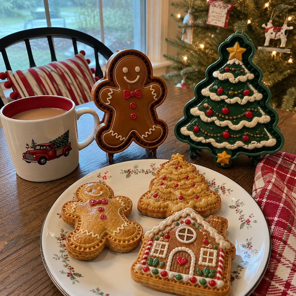 Christmas pie mold customer result