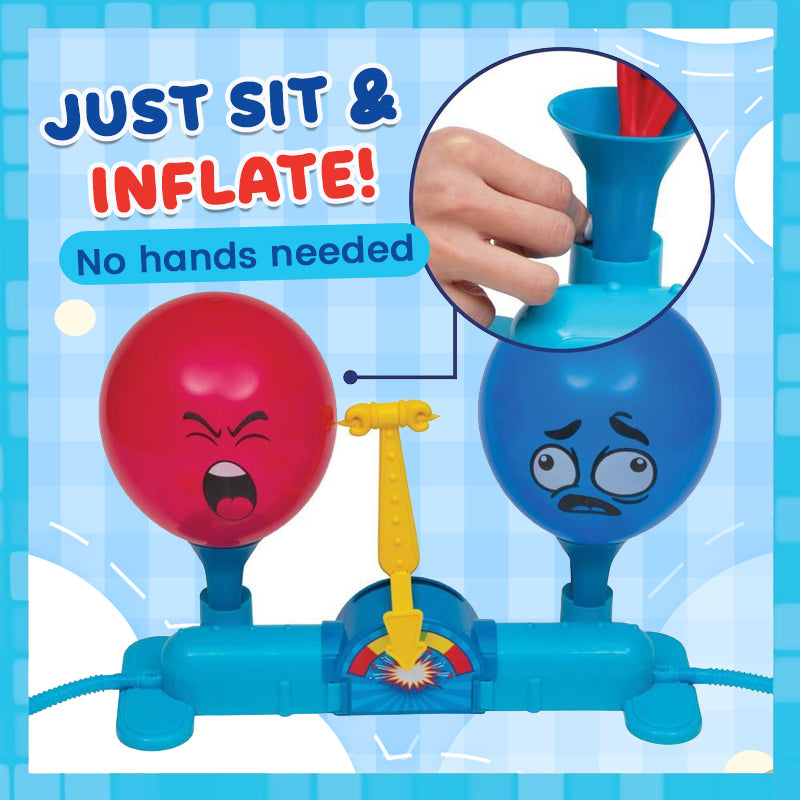 🎈 Sit, Pump & Pop! Balloon Battle Game