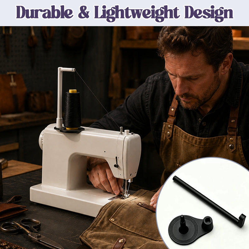 Lightweight sewing machine spool stand