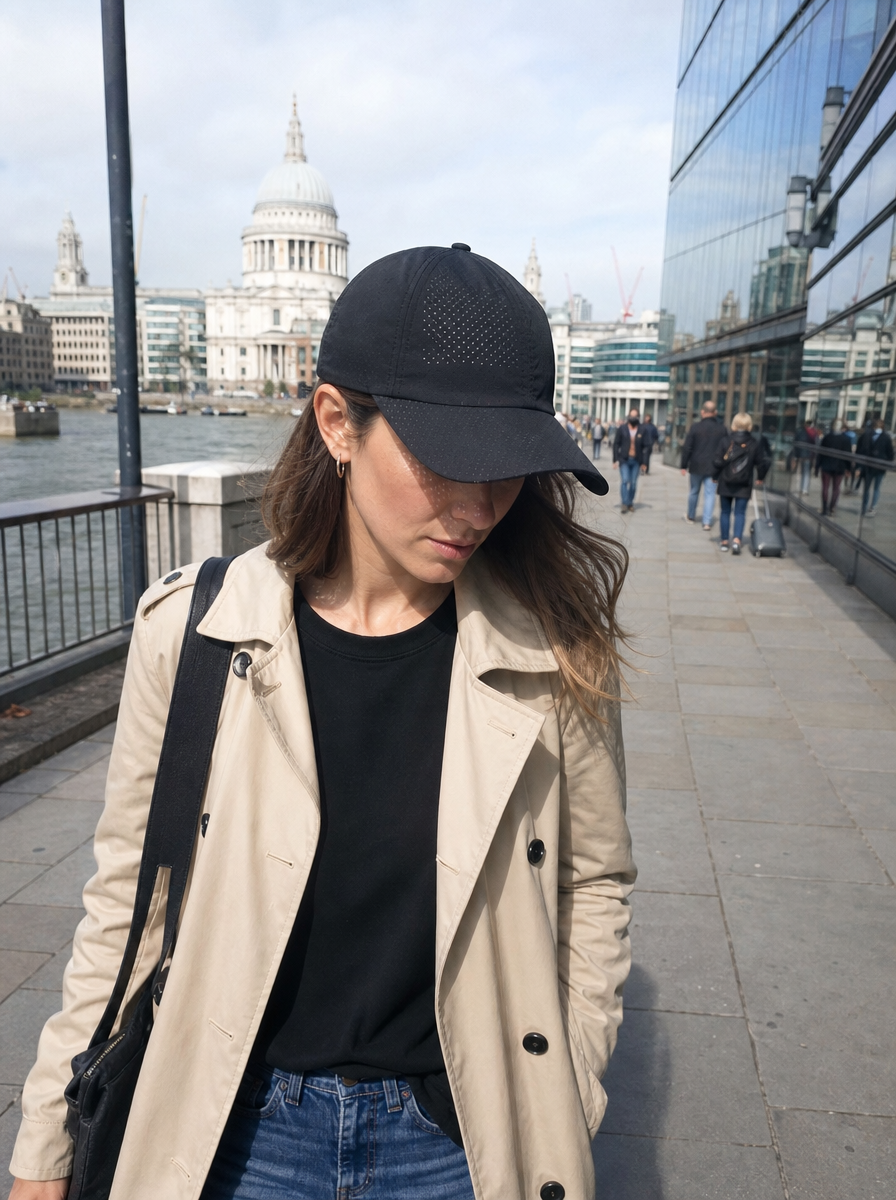 🧢Quick-Drying Mesh Baseball Cap – Lightweight Breathable Adjustable Running Hat for Outdoor Sports, Travel & Everyday Wear