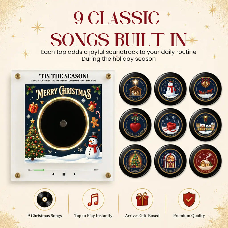 9 Christmas music song discs