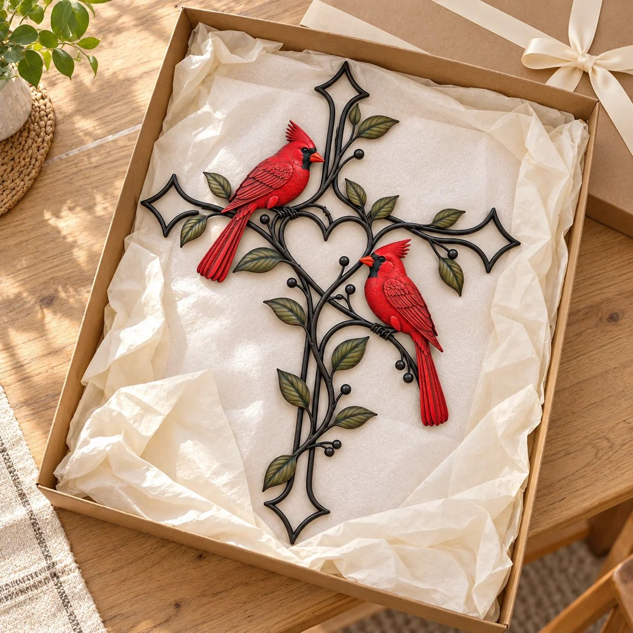Cardinal Cross gift presentation