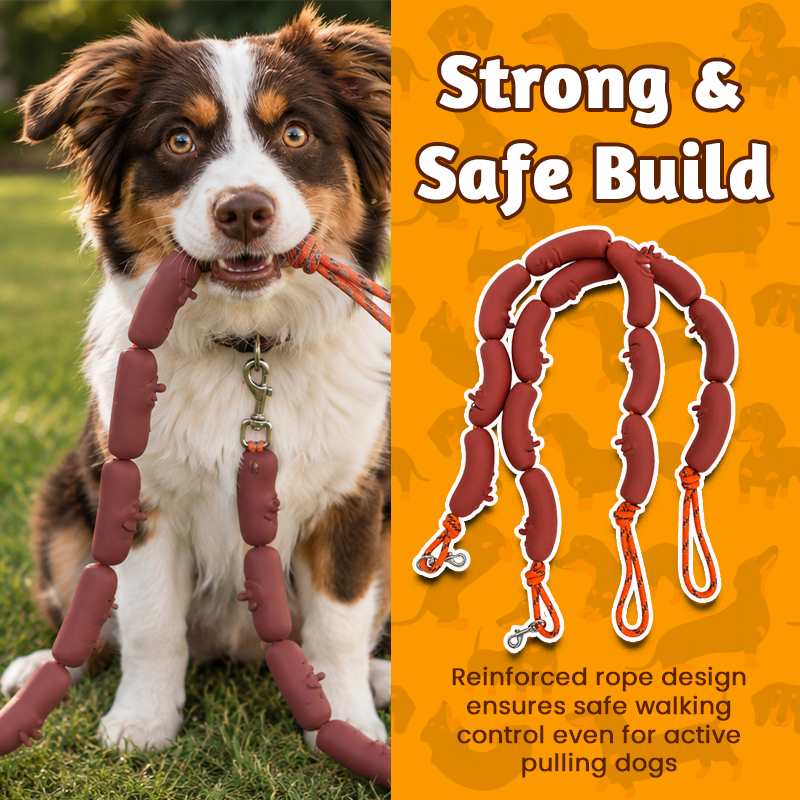 Funny Big Sausage String Dog Leash