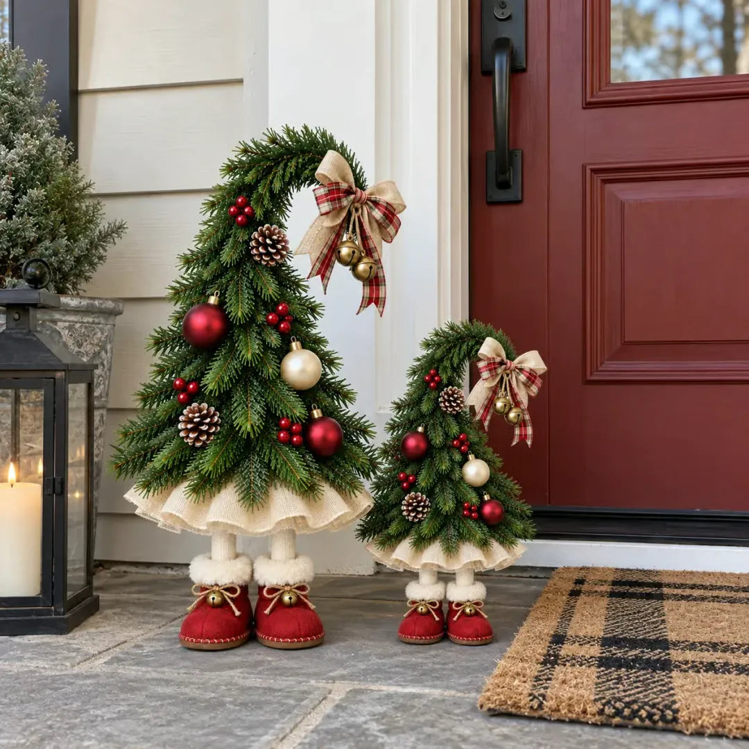 🍄Whimsical Christmas Elf Tree Decor🌙