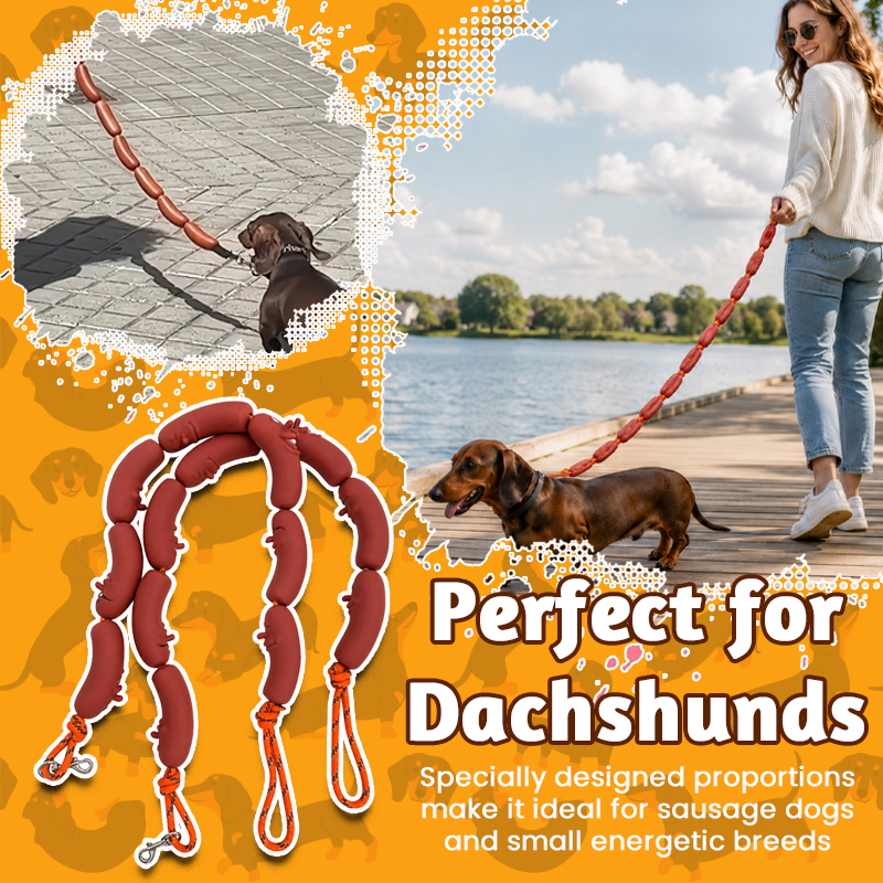 Funny Big Sausage String Dog Leash