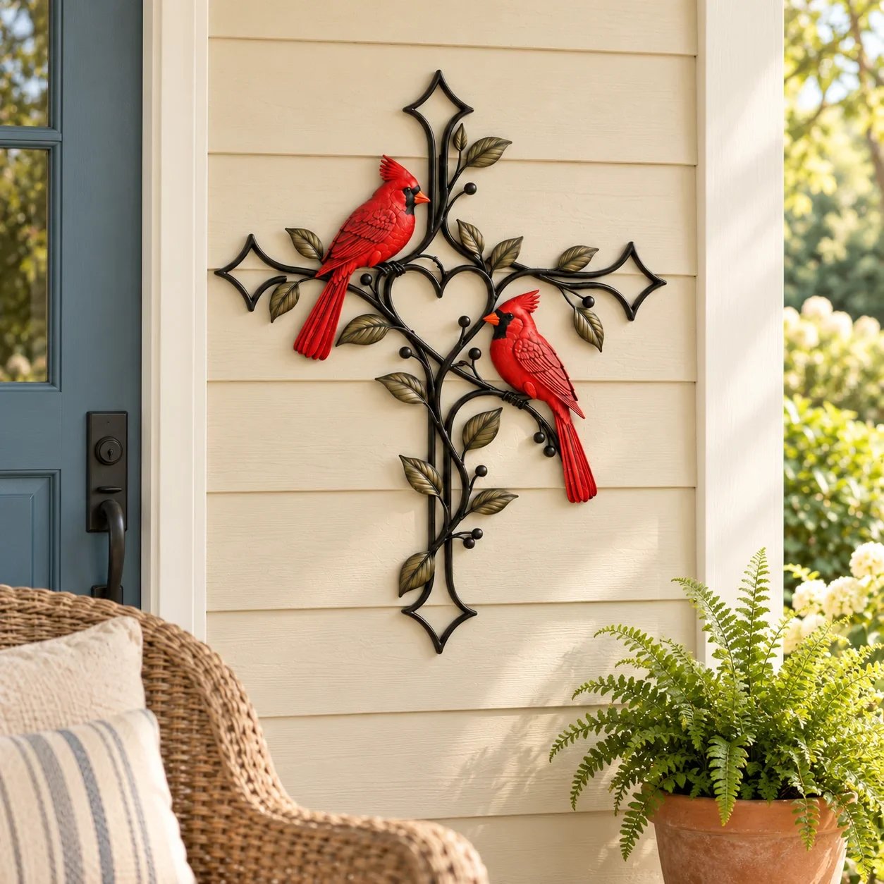 Cardinal Cross near the entrance