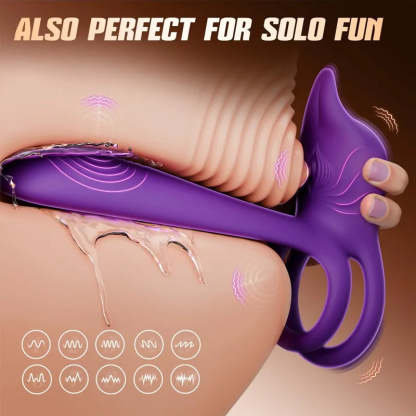 🎄𝘾𝙝𝙧𝙞𝙨𝙩𝙢𝙖𝙨 𝙎𝙖𝙡𝙚 |🎁Enchanted Girl Luxe Smart Vibrating Ring – App-Controlled Pleasure for Couples 💫