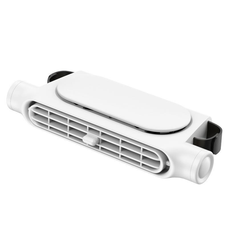 2026 New Upgrade Car Seat Velcro Fan: 3 Adjustable Speeds, Built-In 3000mAh Battery - White - image 10