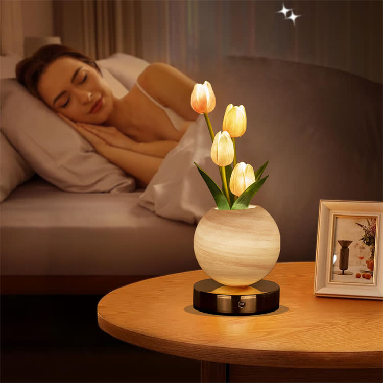 Tulip Ambient Emotional Soothing Bedroom Lamp - image 4