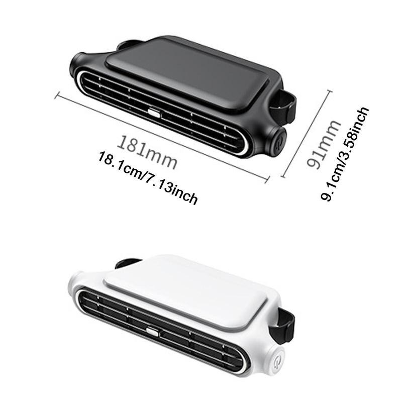2026 New Upgrade Car Seat Velcro Fan: 3 Adjustable Speeds, Built-In 3000mAh Battery - image 8