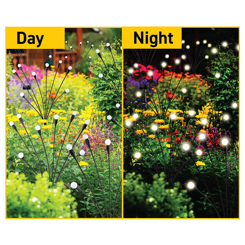 Solar Swaying Garden Light - New Upgraded Solar Garden Lights, High Flexibility Iron Wire & Heavy Bulb Base - image 11