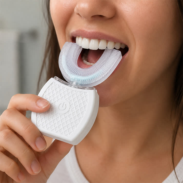 Cold Light Whitening High-frequency Acoustic Waves Electric Toothbrush - image 2