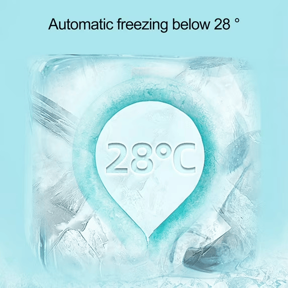 Summer Neck Cooling Tube Portable Ice Ring Neck Cooler - image 4