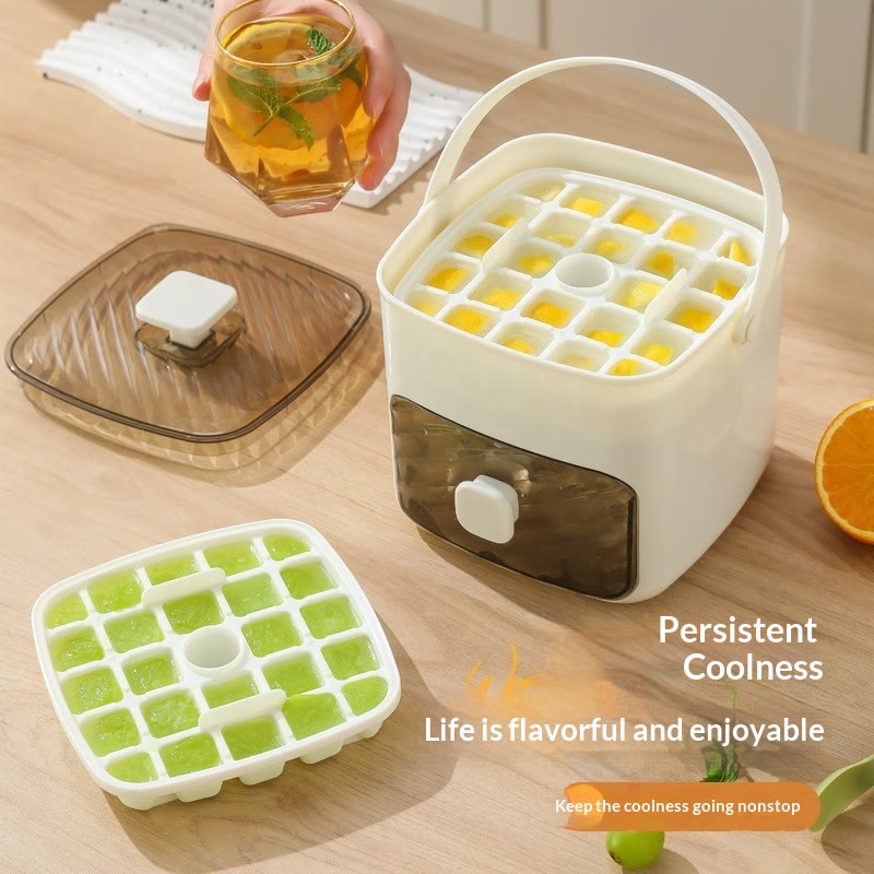 Handheld Ice Bucket, 48-Cell Ice Cube Tray, Ice Mold, Freezing Tool  - image 3