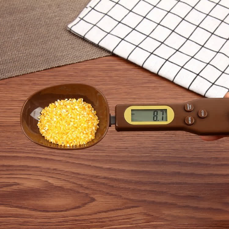 Health Management Digital Display Measuring Spoon - Coffee - image 2