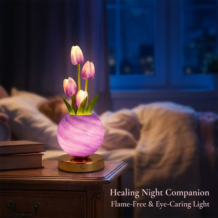 Tulip Ambient Emotional Soothing Bedroom Lamp - image 2