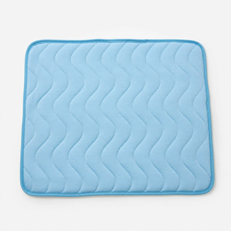 Pet Comfor Summer Cooling Ice-silk Seat Cushion - Light Blue - 2XL (150*100CM) - image 14