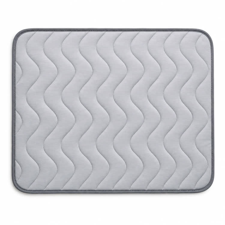 Pet Comfor Summer Cooling Ice-silk Seat Cushion - Light Gray - 2XL (150*100CM) - image 13