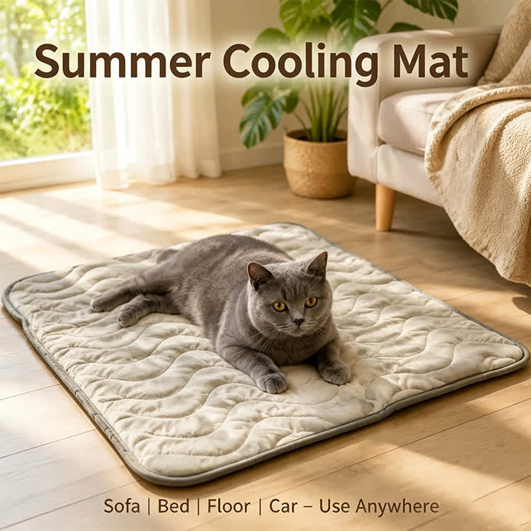 Pet Comfor Summer Cooling Ice-silk Seat Cushion - image 2