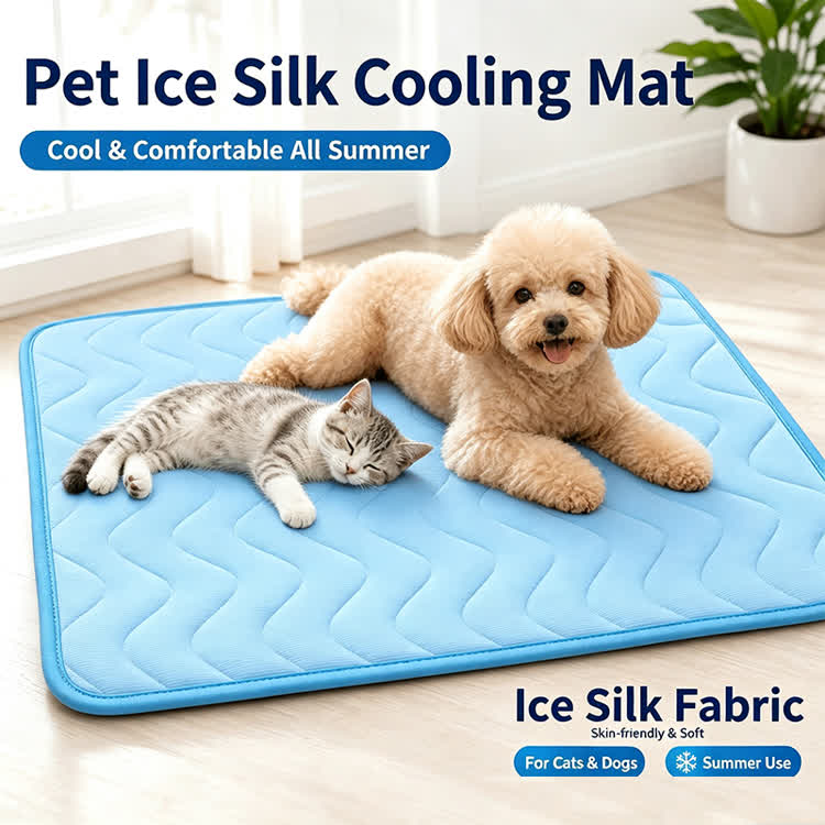 Pet Comfor Summer Cooling Ice-silk Seat Cushion - image 1