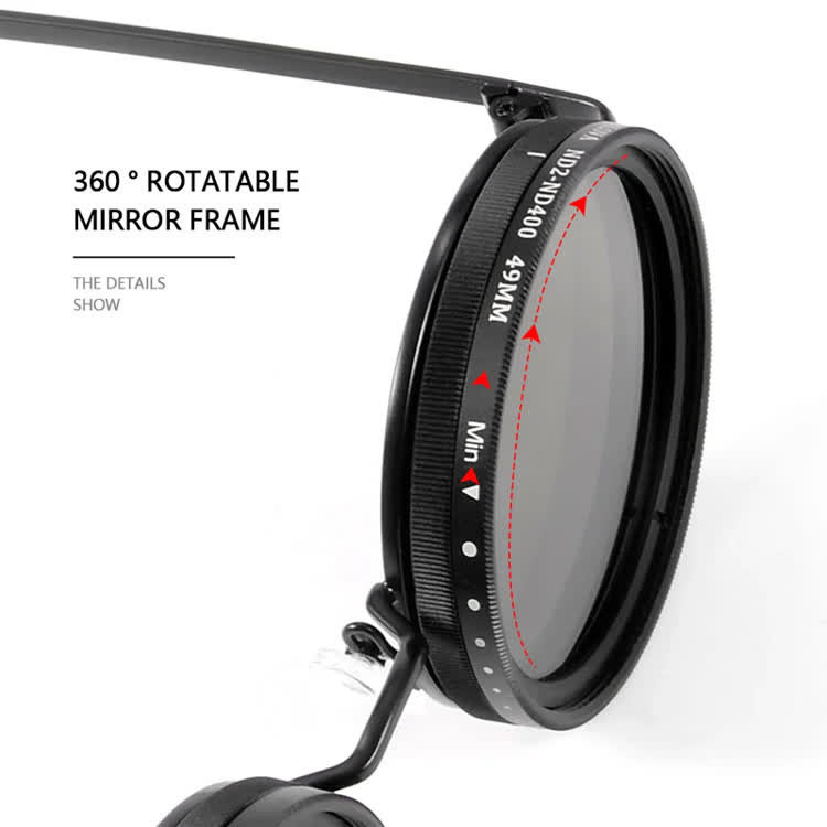 Retro Uv-protective 9-level Adjustment Filter Sunglasses (1–9 Levels) - image 2